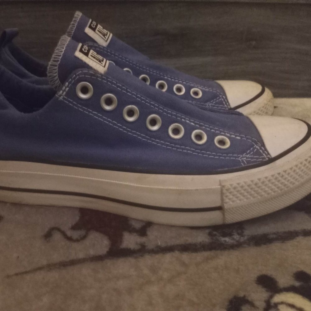 Platform Converse Blue